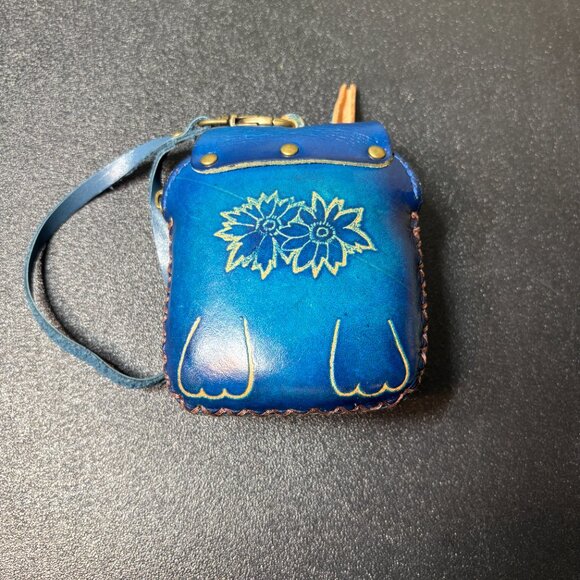 Genuine Leather Unicorn Coin Purse/Wristlet Whimsical - Picture 4 of 6